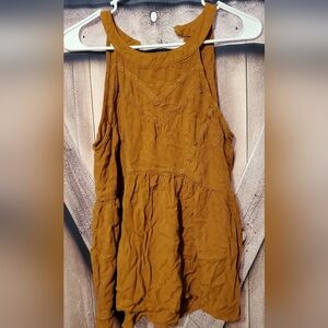 Maurices Women's Small Sleeveless Brown Top